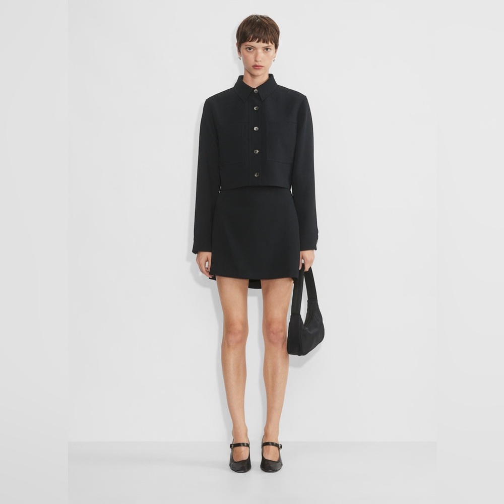 Aritzia Wilfred Little Cropped Jacket